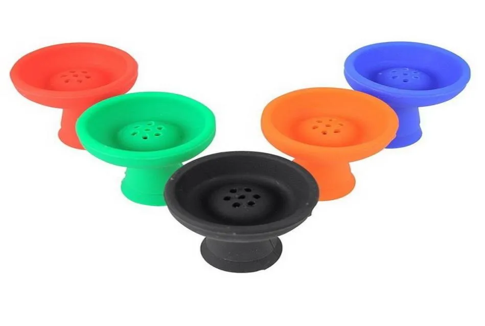 Ny Tinfoil Shisha Silicone Bowl Hookah Head Silicone Hookah Bowls Replacement Bong Tillbehör Allmän specifikation Hosah Bowl 2630537