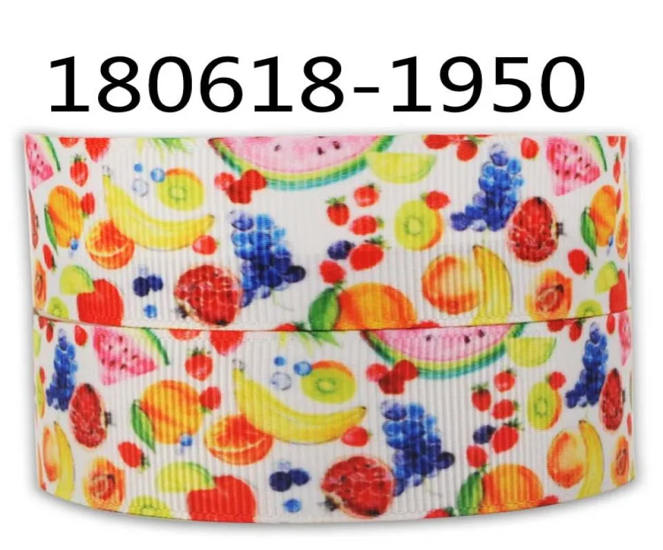 25mm grosgrain band vattenmelon mönster tryckt bandcute8648558