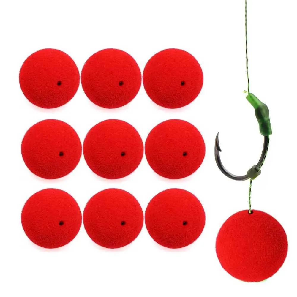 Gun Toys Eva 18.20mm Balls For Air Toy Gun Fish Bait Balls Pop Up for Hair Big Hook Floating Accessories 240307