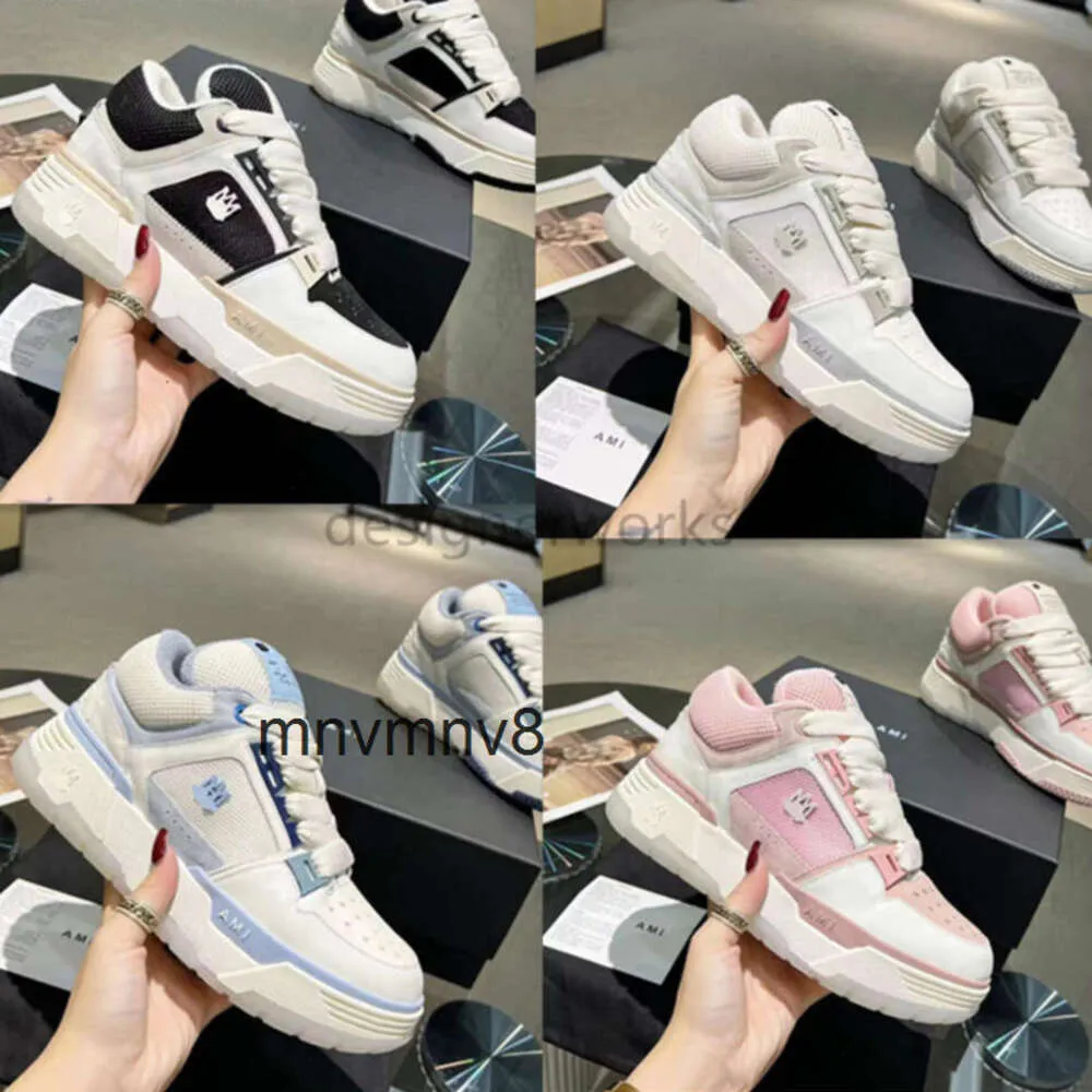 Donna amirility amari i amri amirirlessness am Uomo ami ri scarpe sneakers di alta qualità Skelet High Bones Casual RUNWAY SKEL TOP Low US11 Basket running Nero W 24P6