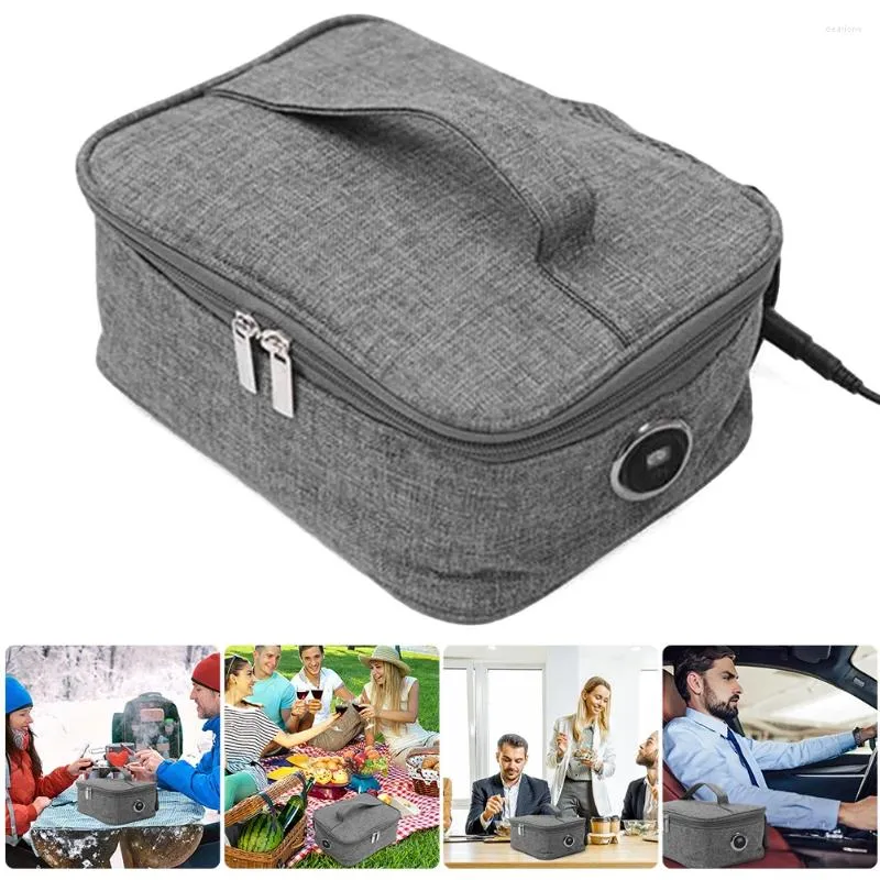 Geschirr USB wiederaufladbare elektrische Heiztasche, wiederverwendbar, Mittagessen, thermisch, für Jugendliche, Kinder, Jungen, Mädchen, Teenager, Erwachsene