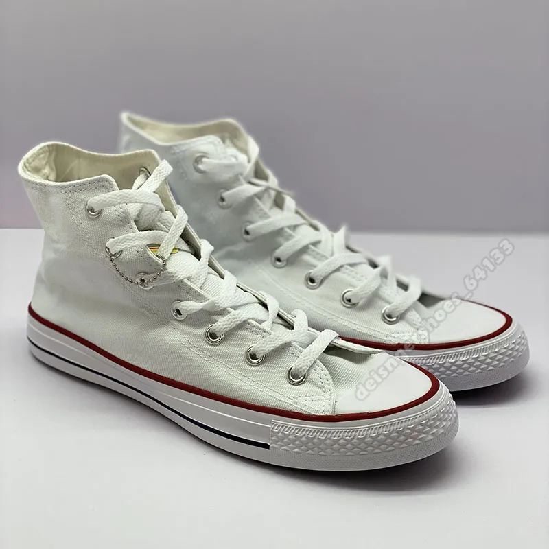 Zapatos casuales de lona clásicos de alta calidad Estrellas blancas de la década de 1970 Bajo Alto 1970 Plataforma Chuck Chucks Nombre conjunto Zapatos para mujer para hombre Zapatillas de deporte fuera de la oficina de los años 70 Tamaño 36-44