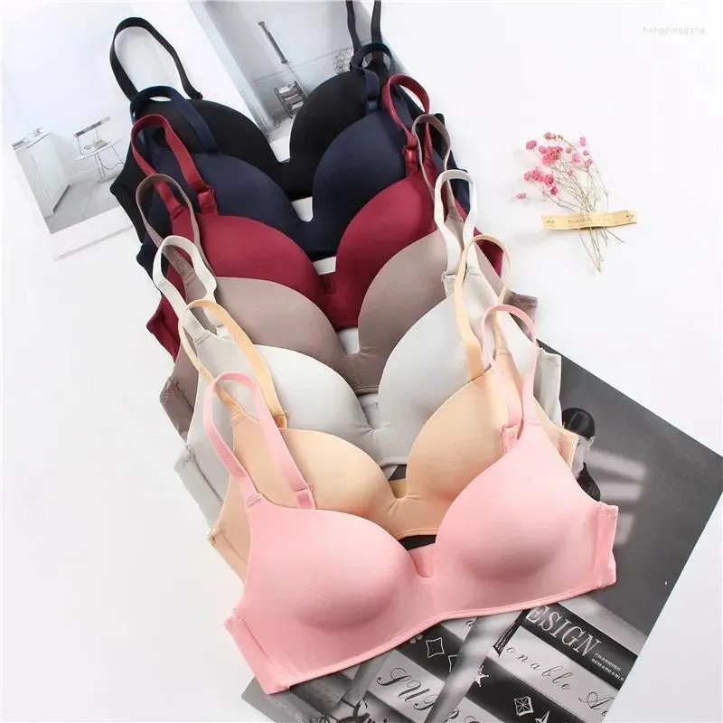 Reggiseni Reggiseno giapponese leggero senza traccia senza ferretto Intimo antiscivolo per ragazza sportiva per il sonno