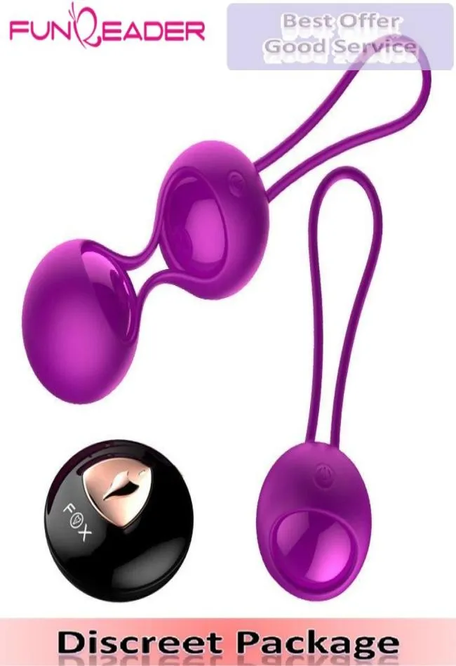 FOX silicone Smart touch télécommande vibrant oeuf Kegel balles vaginales serré exercice vibrateur balle adulte sexe produit 3625537