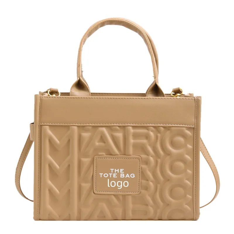 Toppkvalitet 2024 Ny designer Marcs European och American Letter Tote Bag Singel Luxurisk axelväska stor kapacitet Crossbody Handbag Womens Bag