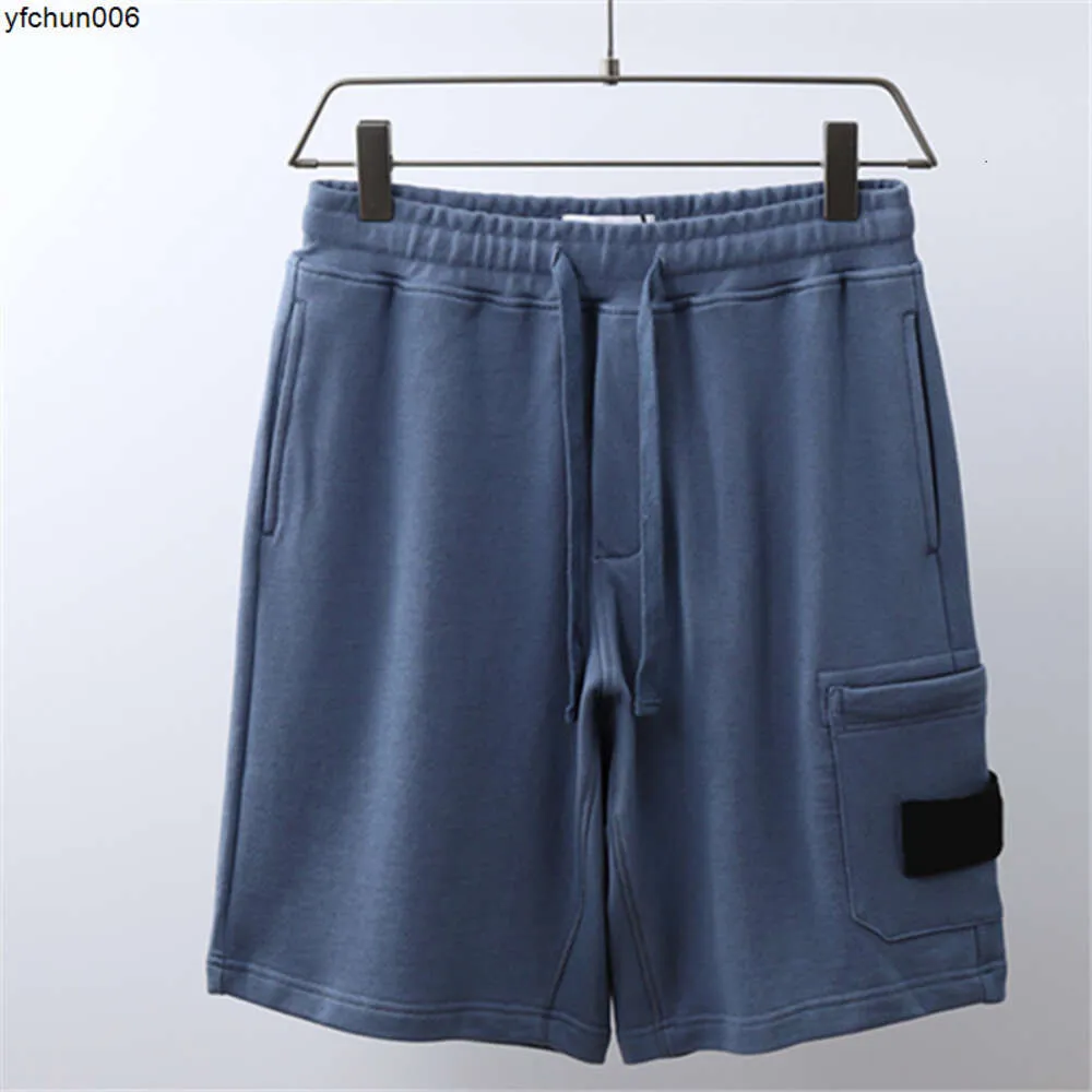 Pantaloncini in spugna di cotone estivo di alta qualità moda europea e americana Hip Hop Street Style 64651