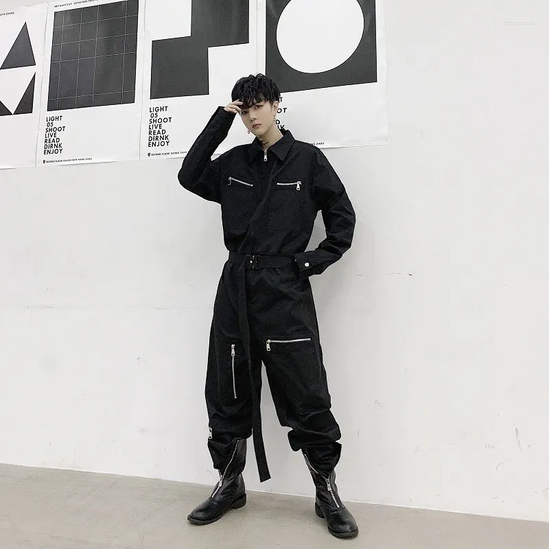 ✝️japanvintageclothing coveralls✝️ Retro Japan JDM Nissan Summer Tsunagi Mechanics Jumpsuit