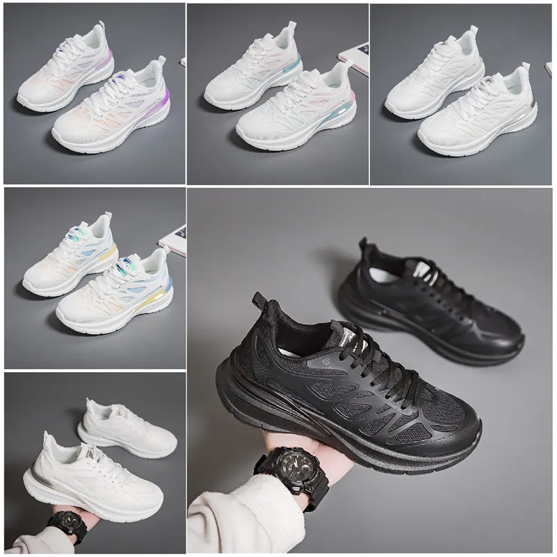 Courir de randonnée Nouvelle hommes Chaussures femmes chaussures plates Soft Sole mode blanc noir rose rose Bule confortable Z173 Tendances 1 14 4