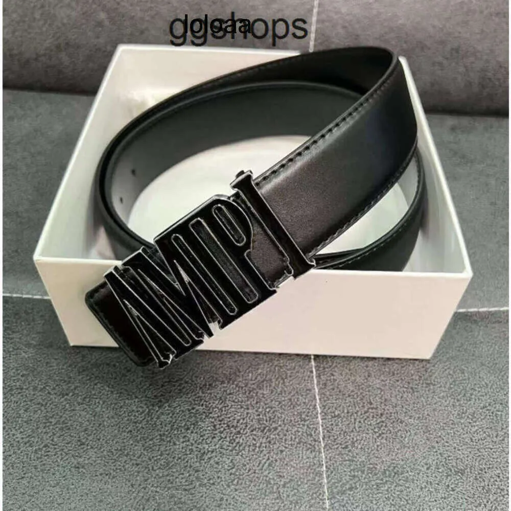 amirirlies Belt Belts AM amirlies Black Metal Waistband 2024 Womens with Fashion Amirs AM Box Mens for Buckle Men Amirly Luxury Belts Am2 Ceinture Business Desi FPHT