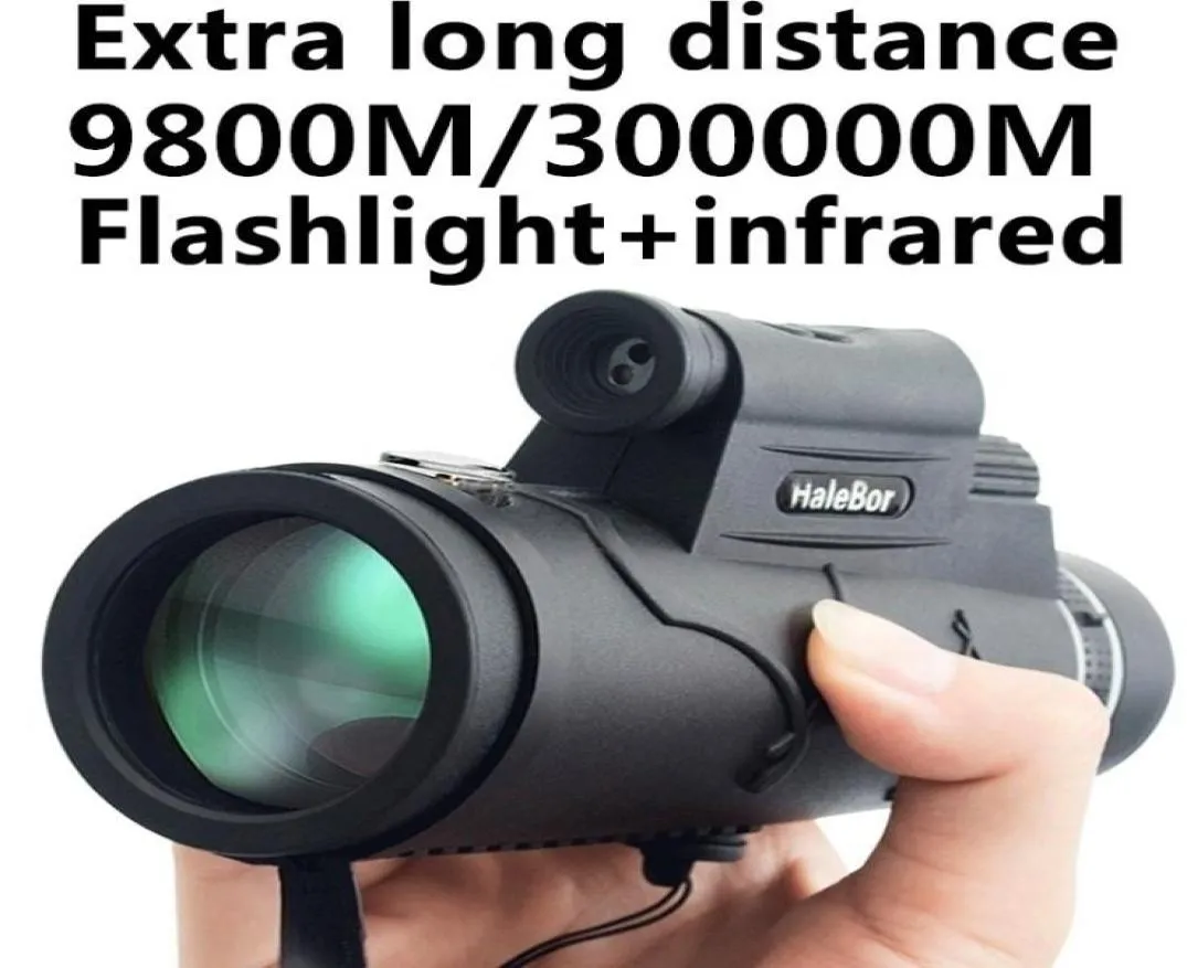 Extra Long 9800M300000M Compass Flashlight Angle Monocular Telescope Laser Outdoor Hiking Travel Portable Telescope Fashion Acc 22234103