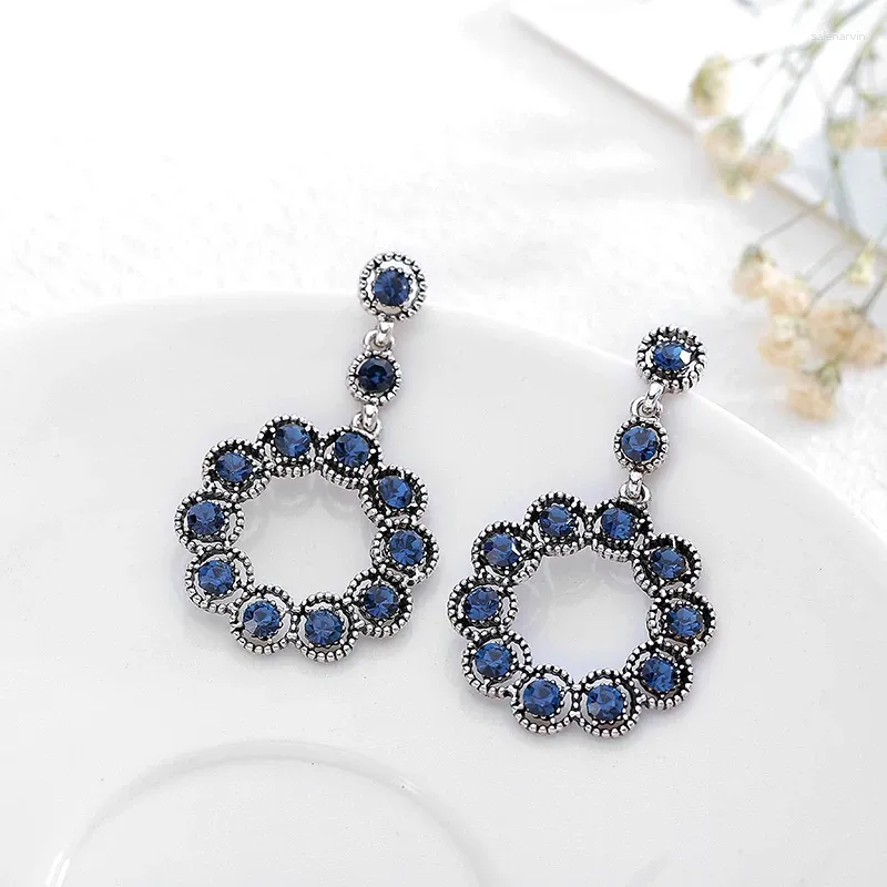 Orecchini Uomo Diamante 2 Orecchini A Perno Barbecue Rotondi - Acciaio Inox Con Vetro, Unisex, Design Moderno Orecchini Tondi Semplici - Foto 8