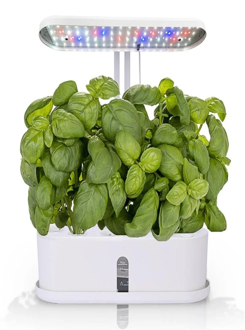 Pflanzgefäße, Töpfe, Schreibtischlampe, Hydrokultur-Innengarten-Set, intelligente Multifunktions-Wachstums-LED für Blumen, Obst und Gemüsepflanzen mit 6719189