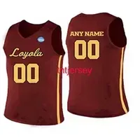 Stitched Custom Loyola RAMBLERS Basketball Jersey Add any name number Men Women Youth XS-6XL
