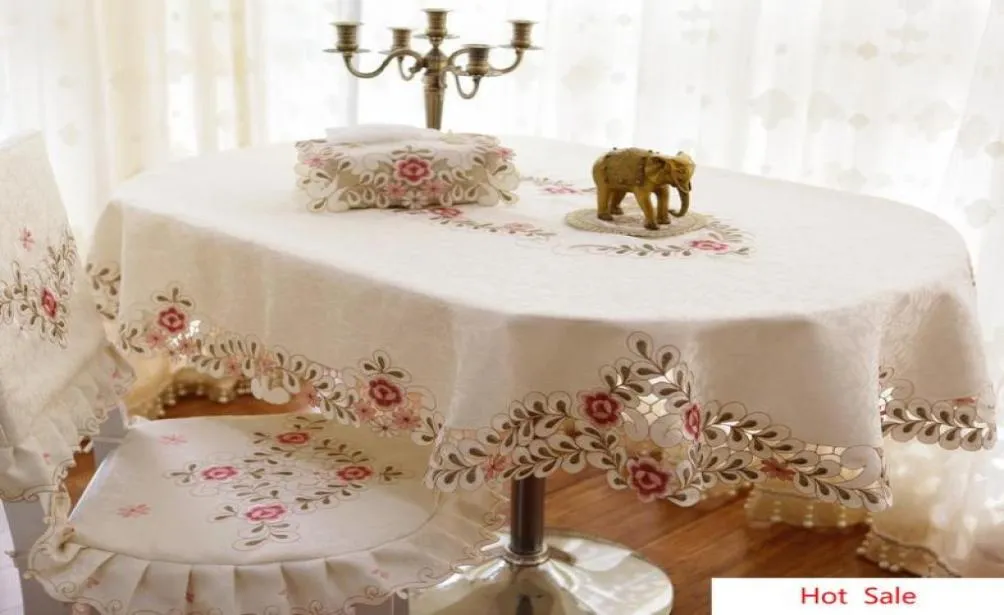 Wholefashion Elliptical Table Cloth Oval Dining Table Cloth Chail Cover Cover Covers Oval Shape Tablecloth Fabric Toalha De M4586872