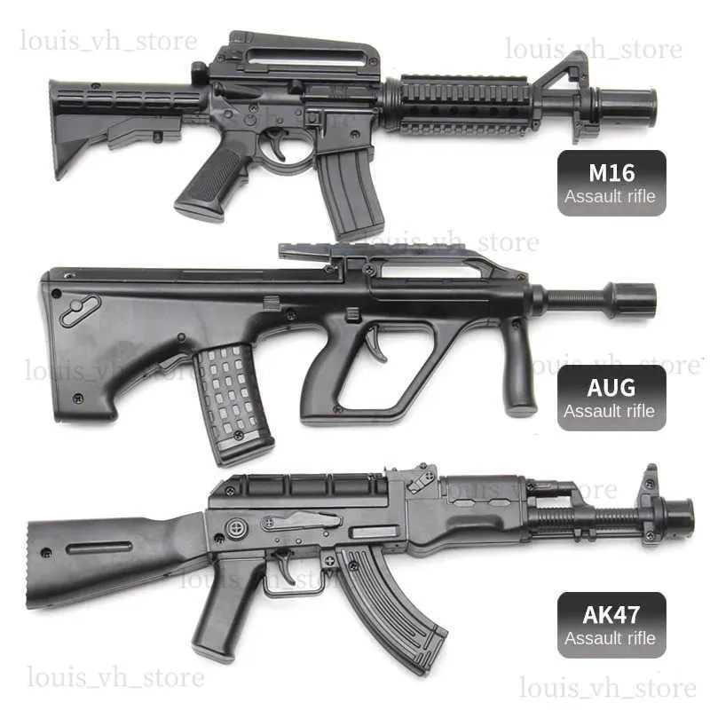 Pistolet jouets 1 3 Ak47 août Awm M249 M16 SY309 Barrett SCAR SY357 Barrett M24 95 Mini pistolet jouet Cool modèle T240309