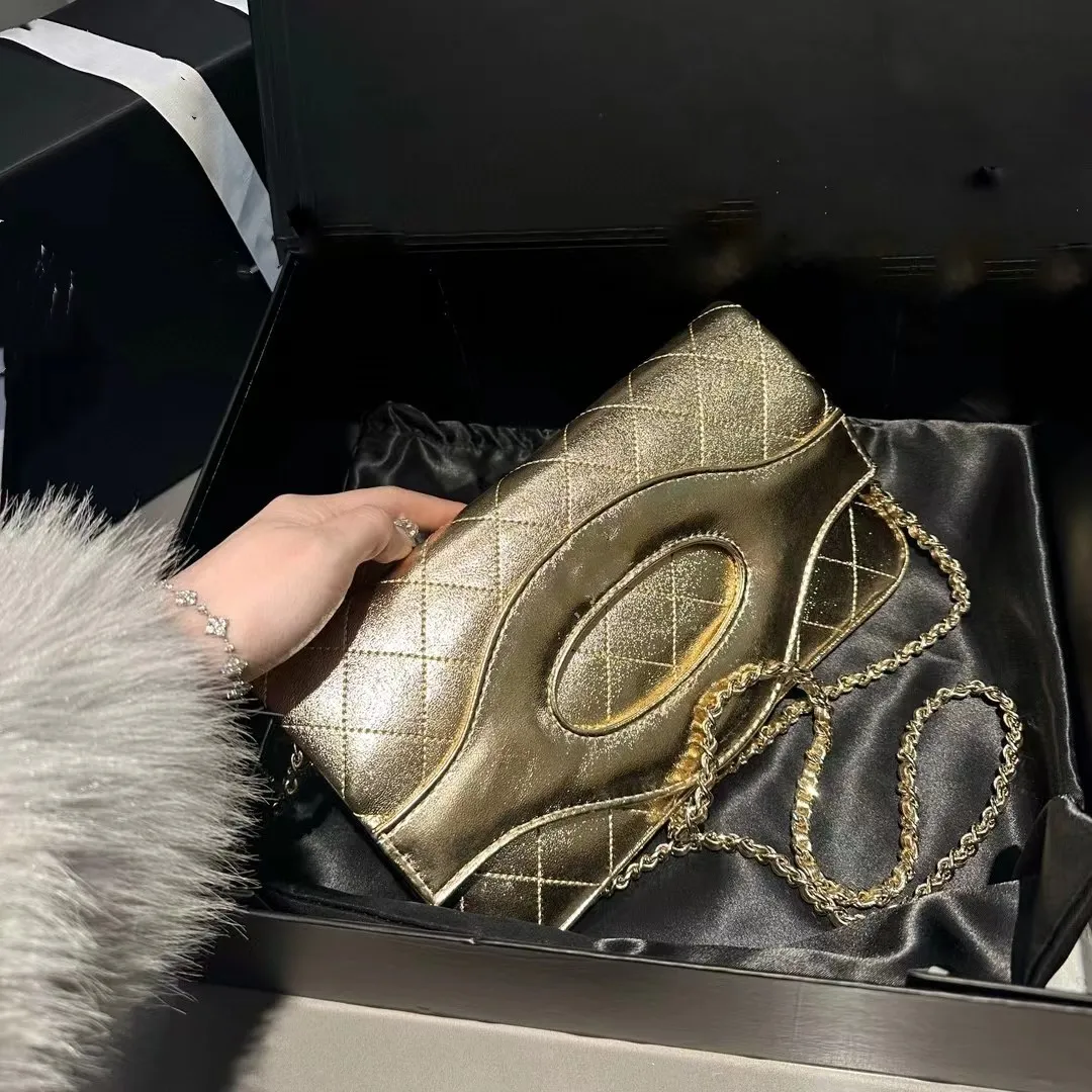 Women s Designer Crossbody Bag Luxury Diamond Lattice Brand Fashion Simple Small Classic Flap Square Leather Chain Mobile Phone Handbags Purse