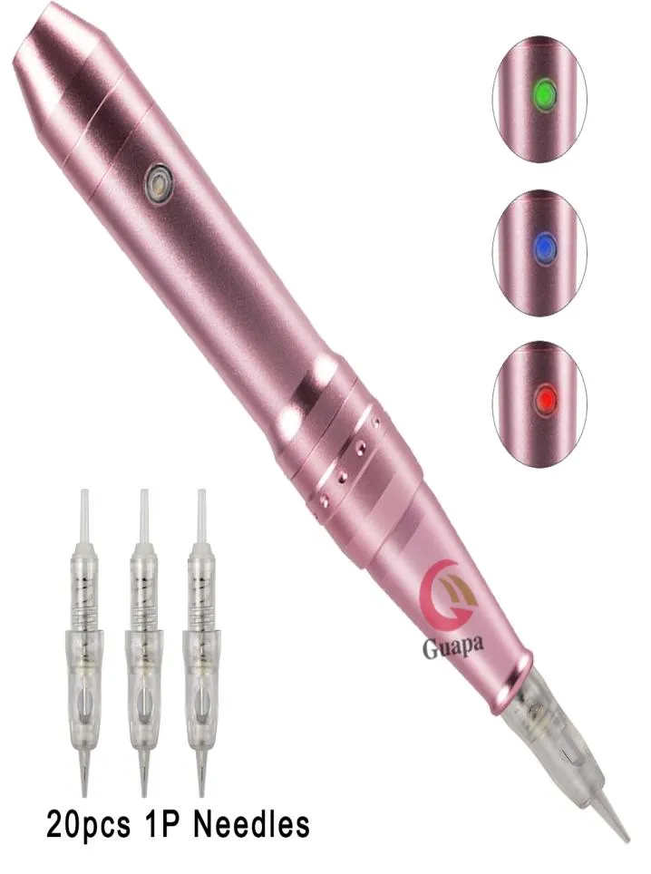 wireless cordless pmu machine builtin battery tattoo pen for ombre powder brows microblading shading eyeliner lip microshading9682782