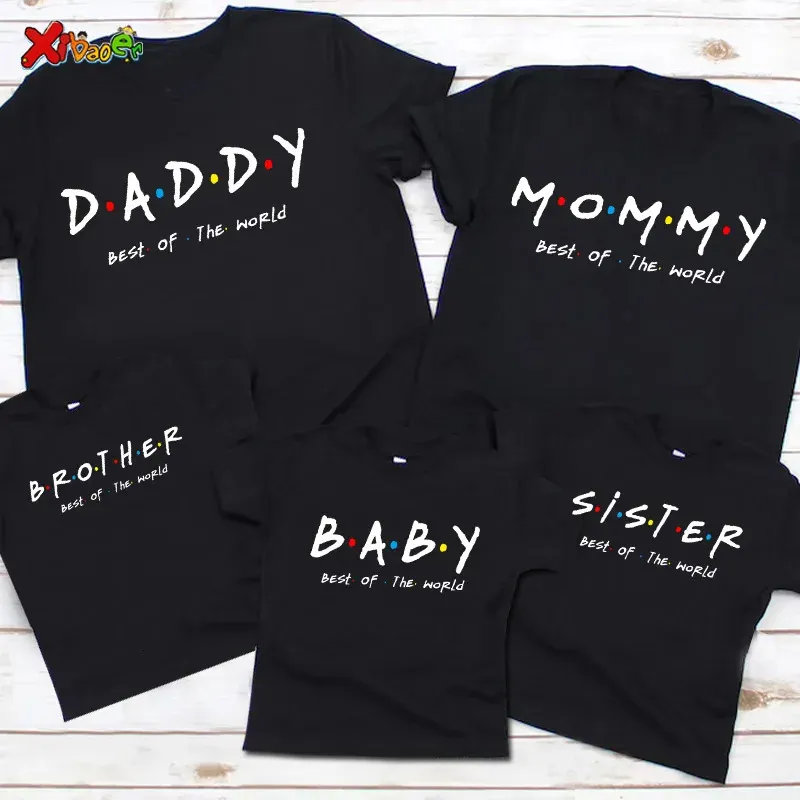 Matching Family Outfits Shirts for Mommy and Me Outfit Summer Grandma Custom Name 240226