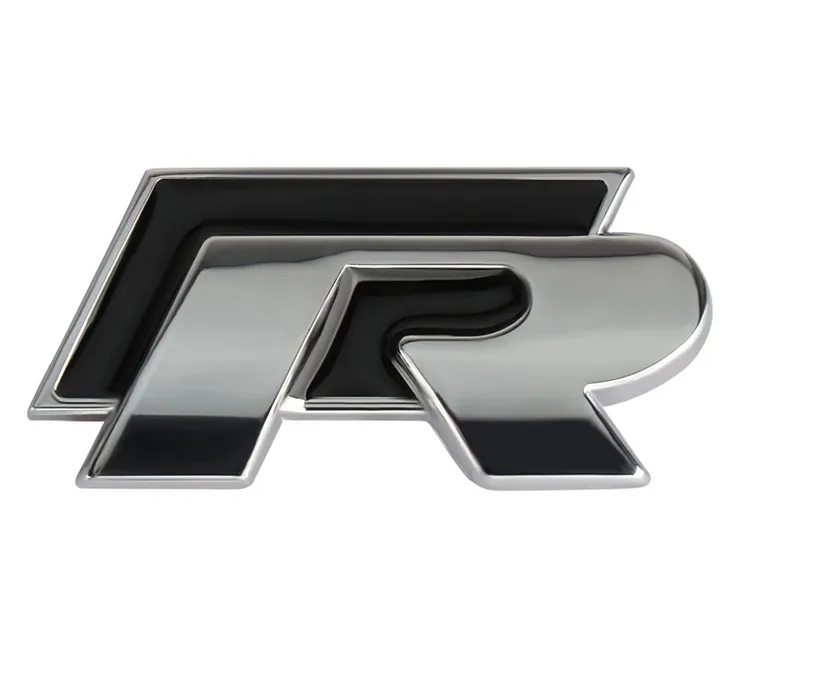 سيارة ملصقات ملصق للسيارة Logo R-Line Line Line Logo Emblem Padge For Volkswagen VW Golf Polo Tiguan Passat B6 Jetta