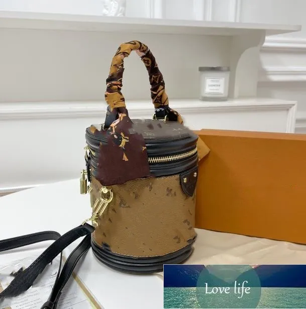 Women's Bag New European and American Fashion Shoulder Handbag High-Grade Presbyopic Crossbody Fortune Bucket Bags