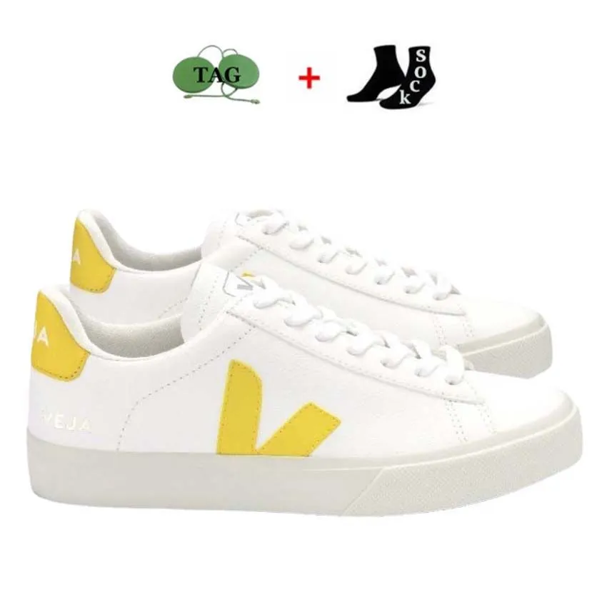 2024 New Shoes French Brazil Green Low-carbon Life V Organic Cotton Flats Platform Sneakers Women Casual Classic White Designer Shoes Mens Loafers