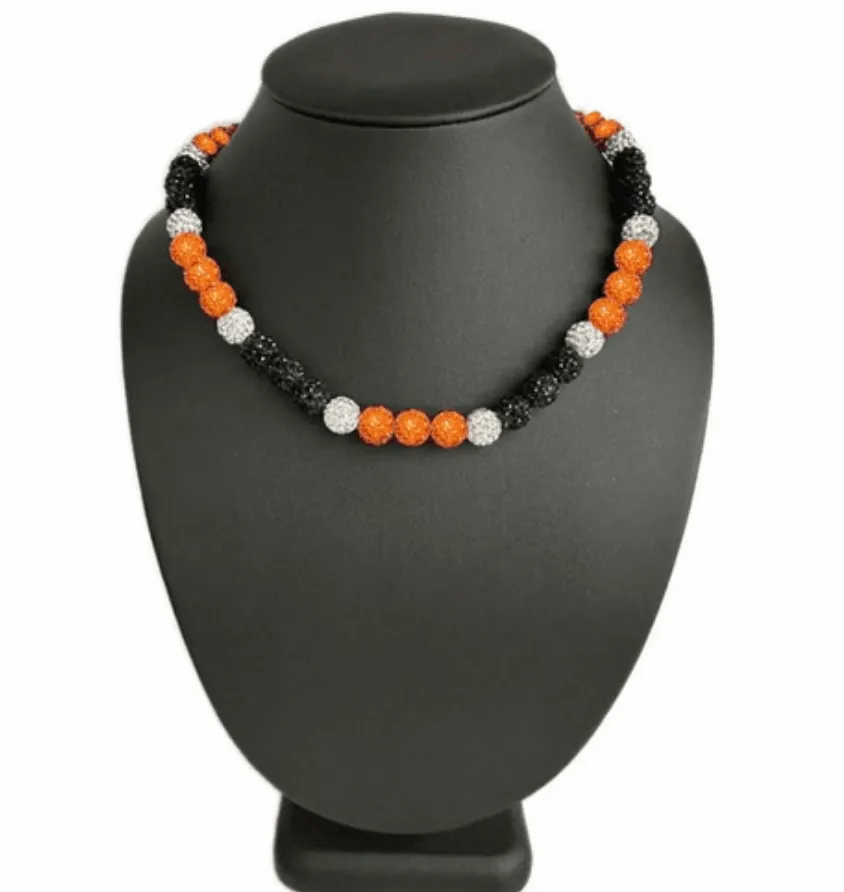Collana corta in Perle e Pietra di Luna scontornata - Della Rovere