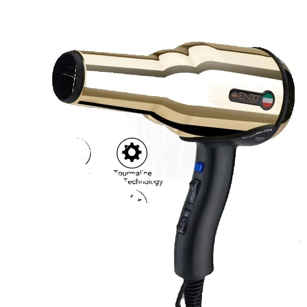 Sèche-cheveux professionnels Métal DY Salon 8000W Sèche-cheveux corporel 5 vitesses Vent fort Anion Cheveux Soins personnels avec buse Sèche-cheveux 230807 s