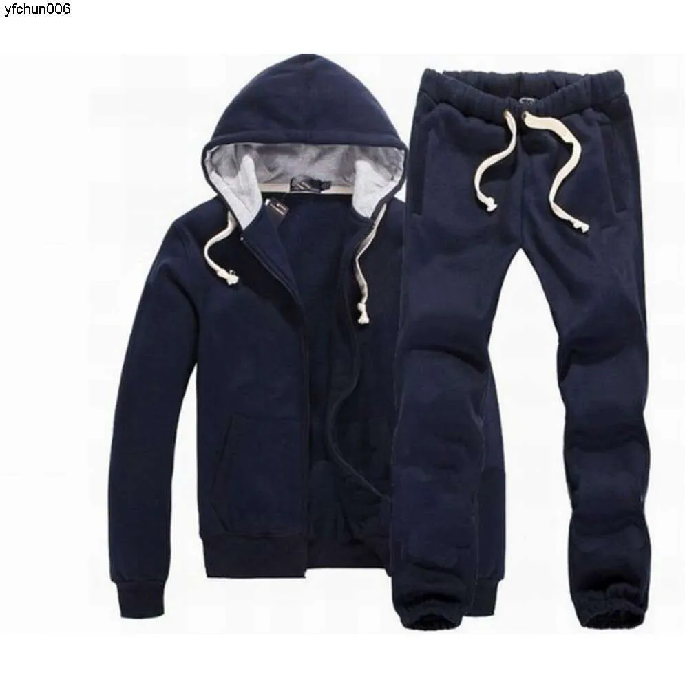 Mens Designer Tracksuit Football Small Horse Sets Track Suit Men Zipper Jackets Sportswear Sweat Gym Suits Long Sleeved Thickening Sports {category}