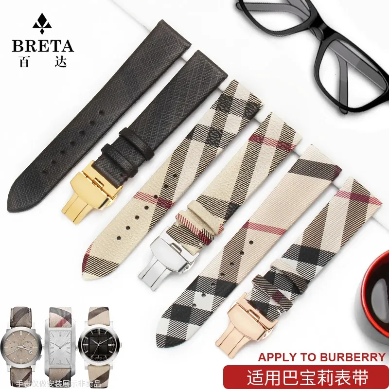 BU1938 BU1390 여성 Watchband Watch Strap 12 14 16 18 20mm 22mm 22mm 손목 시계 밴드 벨트 240301