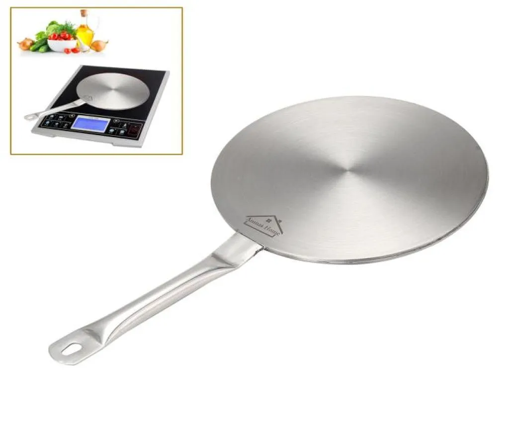 Silverinduktion spisskonverterare storlek 8quot 9quot disk rostfritt stål pte cookware 62933462951117