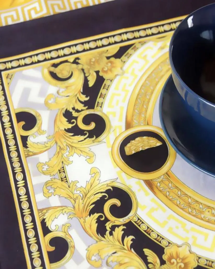 Luxe Tafelmat Keuken Grote Geweven Rechthoekige Hittebestendige Placemat Antislip Afwasbaar Wasbaar Servies Placemats pad1268525