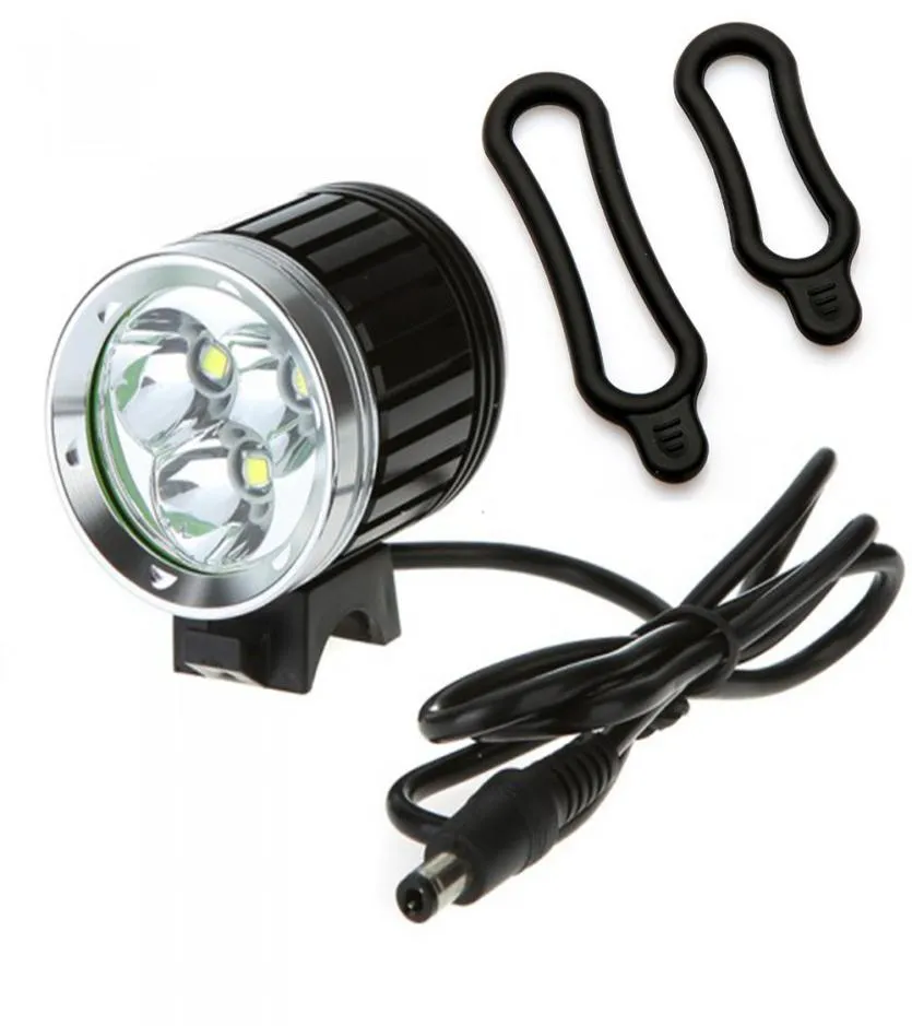 Luz led para bicicleta à prova d'água, 4000 lúmens, 3 x t6, farol led, 4 modos de trabalho, tocha de ciclismo, lâmpada de cabeça frontal, atacado2500482