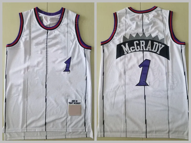 Maillot Classique NBA Toronto Raptors Tracy McGrady - Violet Bois Dur - Mitchell & Ness Taille XL