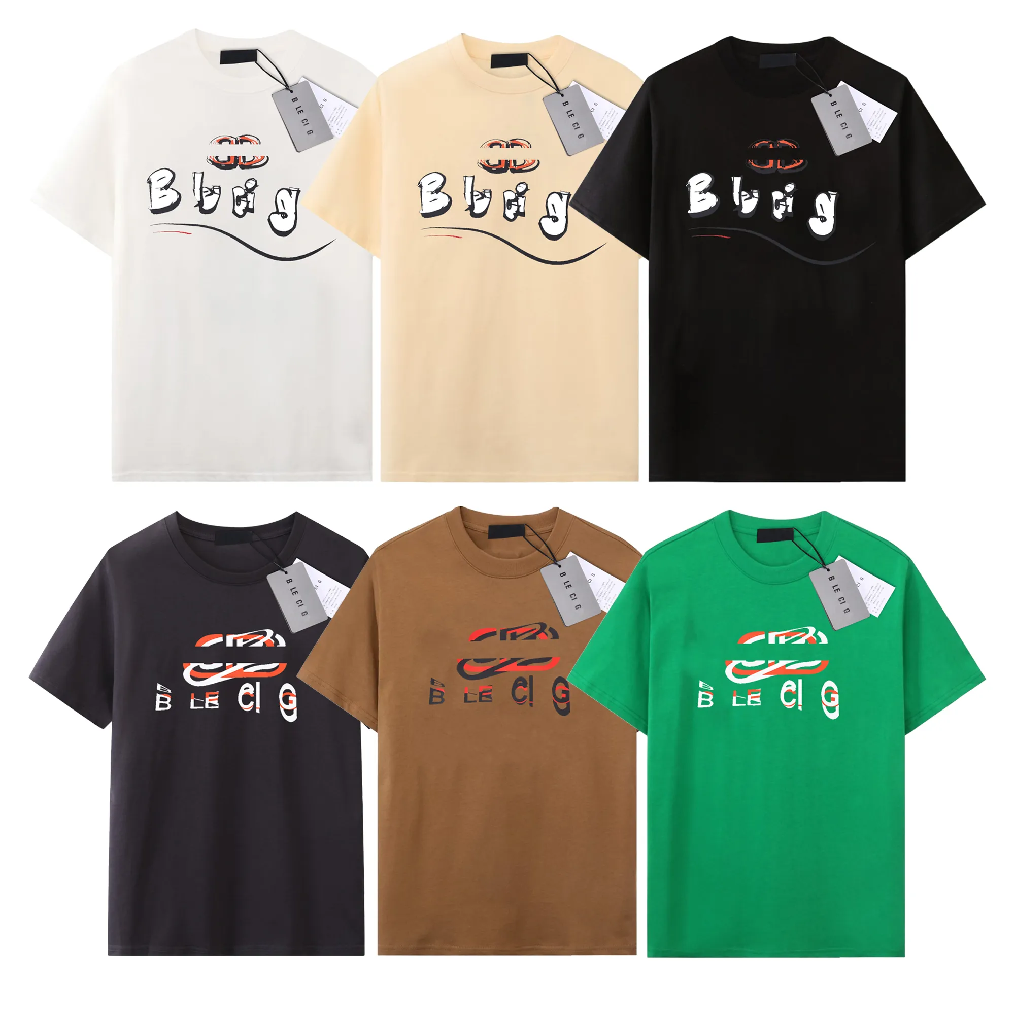 ファッションメンズTシャツデザイナーTEESラグジュアリーブランドBA Tシャツメンズレディース半袖ヒップホップストリートウェアトップスショーツカジュアルカジュアル服B-57サイズXS-XL