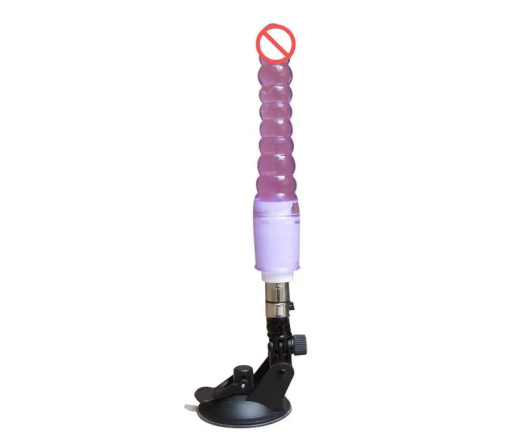 Attachement anal de mitrailleuse de sexe automatique Mini gode gode anal 215 cm de long et 25 cm de largeur jouets sexuels anaux avec ventouse 1931421