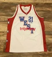 Stitched 2004 All Star Kevin Garnett Team West  Basketball Jersey Embroidery XS-6XL Custom Any Name Number Basketball Jerseys