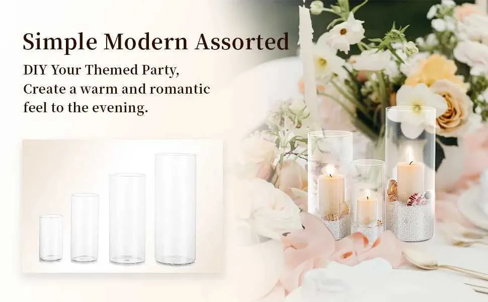 cylinder candle holders