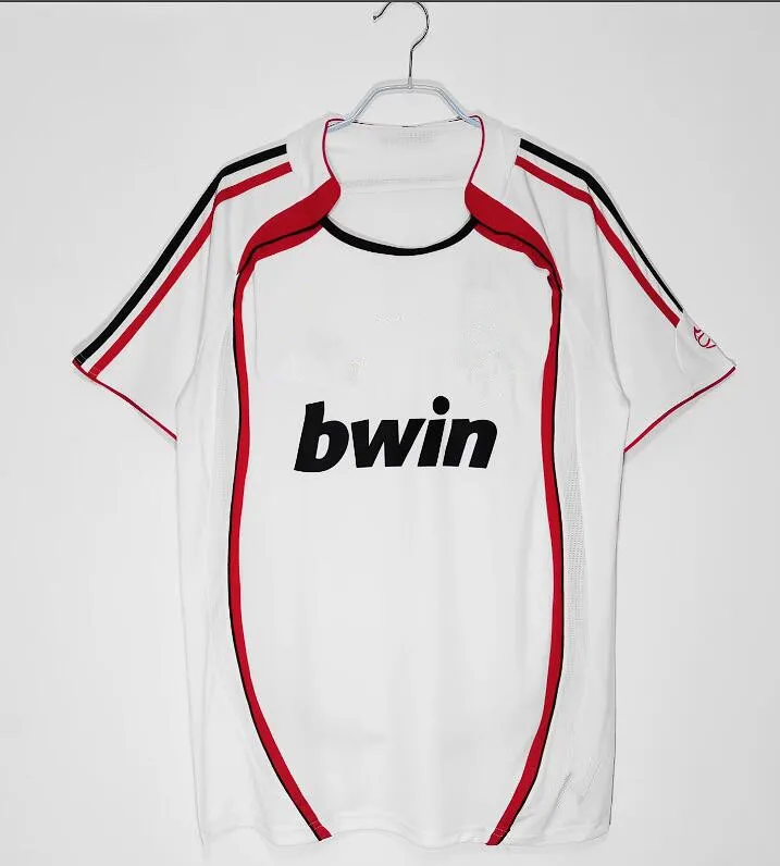 AC Retro Black Soccer Kits Kit 2006 2007, KAKA Long, MILAN