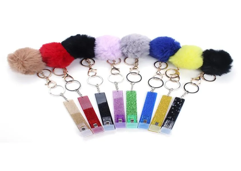 Party Supplies Credit Debit Designers Card Grabber Schlüsselanhänger Karten Clip Grabbers für lange Nagel-Schlüsselanhänger Clip Gripper Belt Wholesal2970438