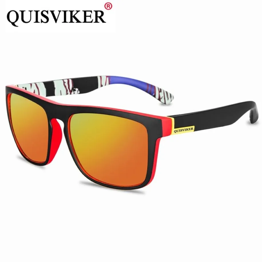 QUISVIKER Marca Occhiali da pesca polarizzati Uomo Donna Occhiali da sole Designer Occhiali sportivi da esterno Occhiali da guida UV400 Occhiali da sole232T