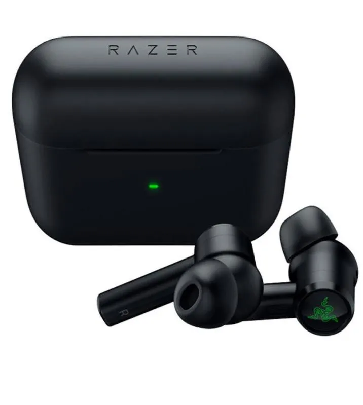 Беспроводные наушники Razer Hammerhead True PRO TWS Bluetooth 50 IPX4 Наушники-вкладыши Встроенный микрофон Переключатель включения наушников Hea3150945