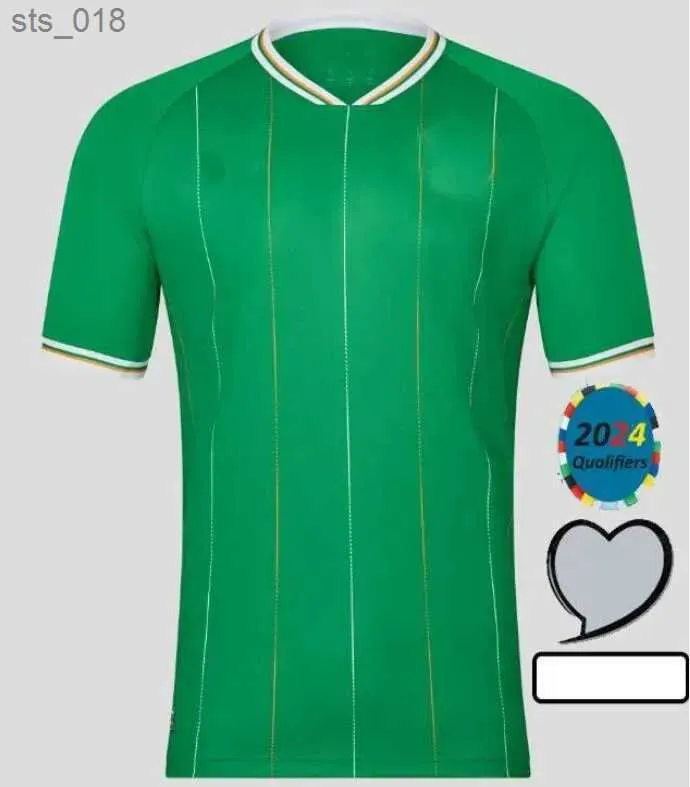 Fãs Tops Camisas de futebol Irlanda Camisas de futebol kit DOHERTY Duffy Euro National Team terceiro FERGUSON McCabe Hendrick McClean 2024 home kids camisa de futebol unH240309
