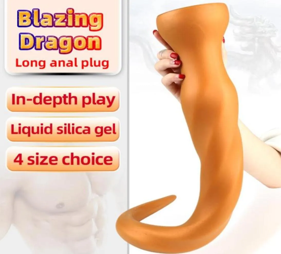 Plugues de bunda de silicone com rosca grande longo anal vagina vibrador ânus dilatador estimulador brinquedos sexuais para mulheres gay43679354008001