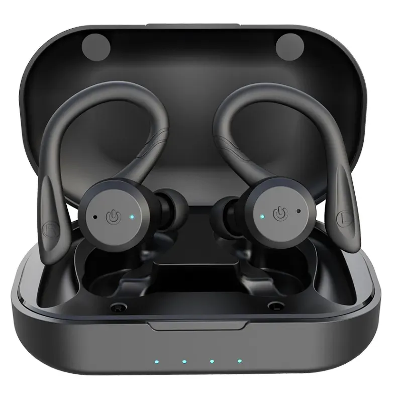 20 Hours Play Time Swimming Waterproof Bluetooth Earphone Dual Wear Style Sport Wireless Headset TWS Ipx7 Earbuds Stereo From 12 92 DHgate