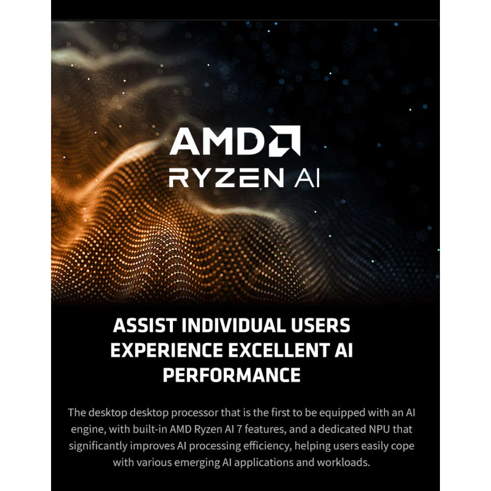 Ryzen Radeon Yeni AMD Ryzen 5 8600g CPU Ryzen Ai NPU Max Ile AMD Radeon 760m ...