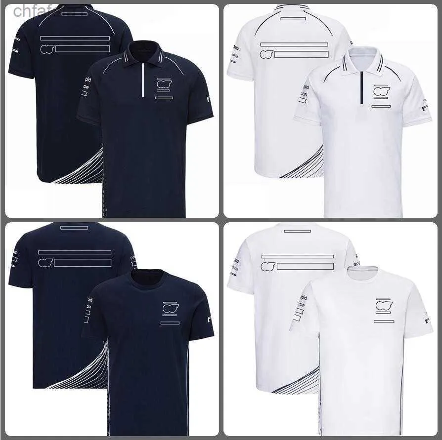 Nya F1 Formel One Team T-shirt racingkläder Mens Mens kortärmade runda nackfläktkläder kan anpassas. 0A8J