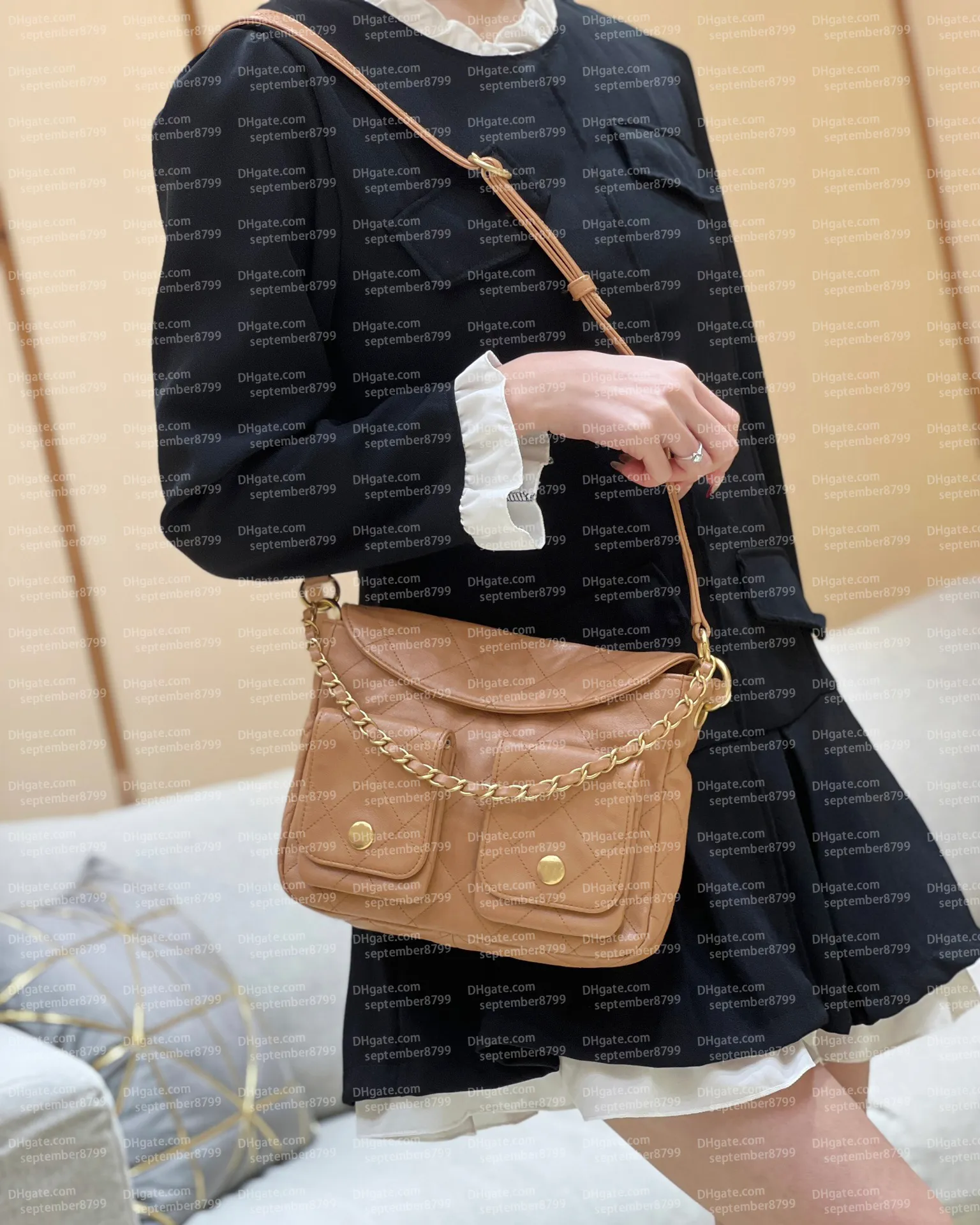 New Designer Bag 24P Hoho Messenger Bag 10A Top Quality Lady Genuine Leather Envelope Bag Crossbody Bag Fashion Shoulder Bag 30cm And 24cm Evening Bag Purse With Box From 284 19 DHgate
