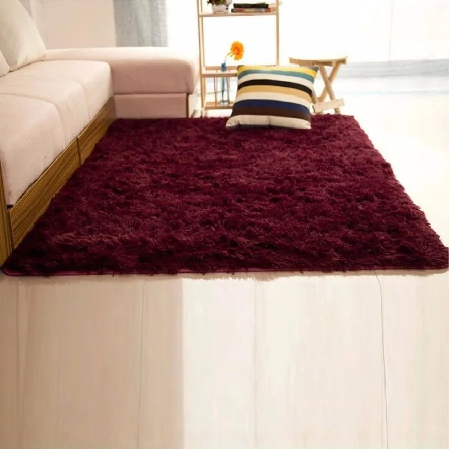 Alfombras sólidas para decoración de dormitorio, alfombra para el suelo, alfombras cálidas y coloridas para sala de estar, 60 120cm 80 120cm 120 160cm325n