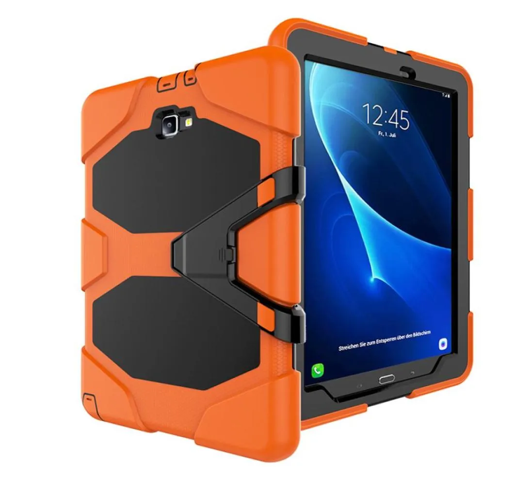 Shockproof Heavy Duty Armor Hybrid Silicone Case Cover for Samsung Galaxy Tab E 96 T560 T561 TabletStylus2088863