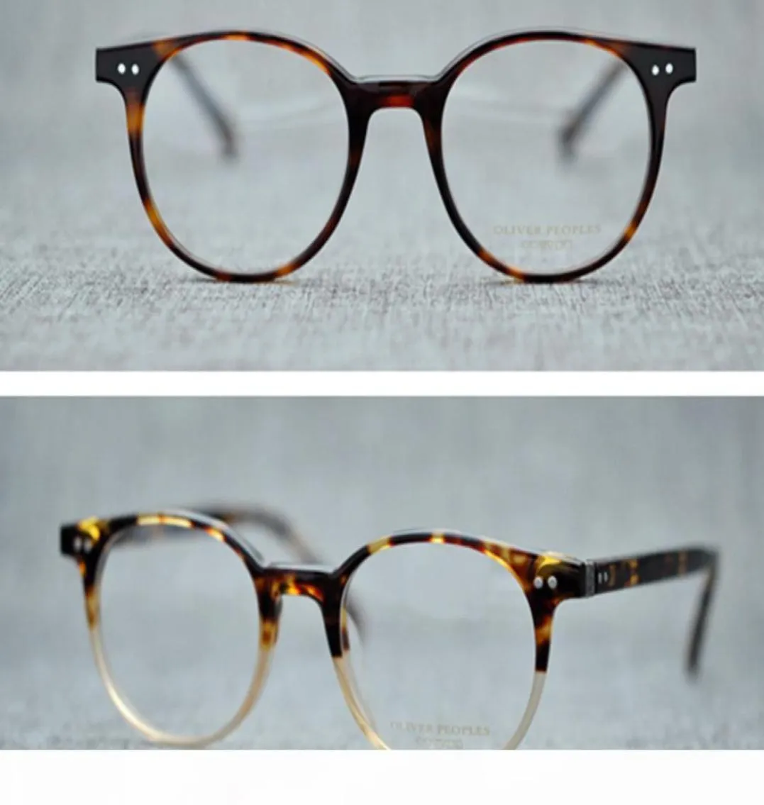 Mężczyźni okulary optyczne Oliver Eyewear OV5318 Projektant marki Vintage okrągłe okulary dla kobiet okulary krótkowzroczne z ORG6593069